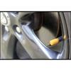 Aluminum Alloy Automobile Tire Valve Cap Three-Slot Circular Universal Valve Core Vacuum Tire Tire Pressure Monitoring Valve Cap Valve Stems 1