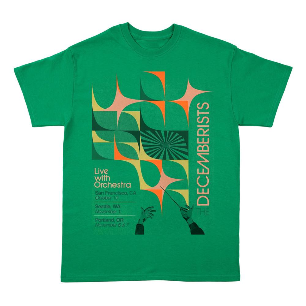 

The Decemberists Winter Tour Tee Shirt Tuff Green Unisex S-5XL EM1102 Unisex T-Shirt XXXL
