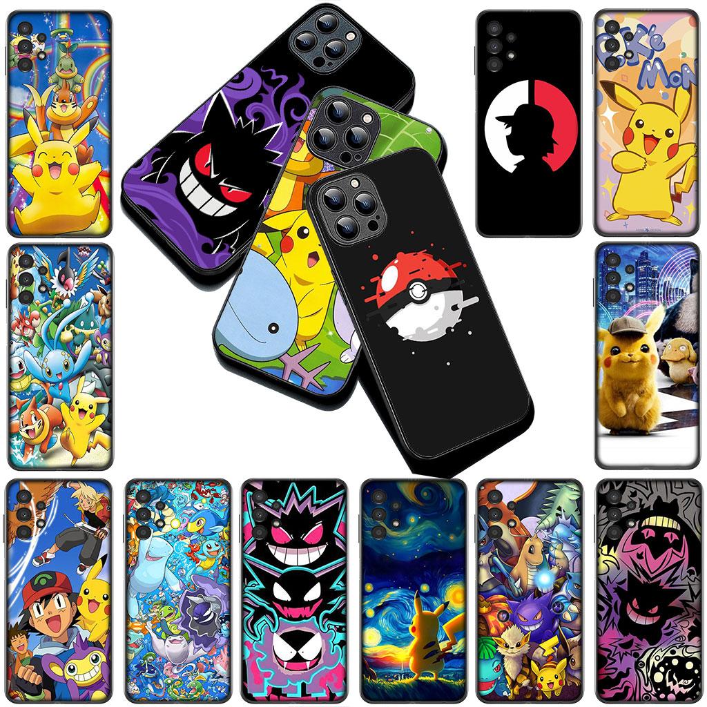 Phone Cover for Motorola Moto G55 G45 G75 G85 G13 Edge 50 30 Fusion 40 NEO Ultra Pro Case P-Pokemons GO P-Pikachus Gengar