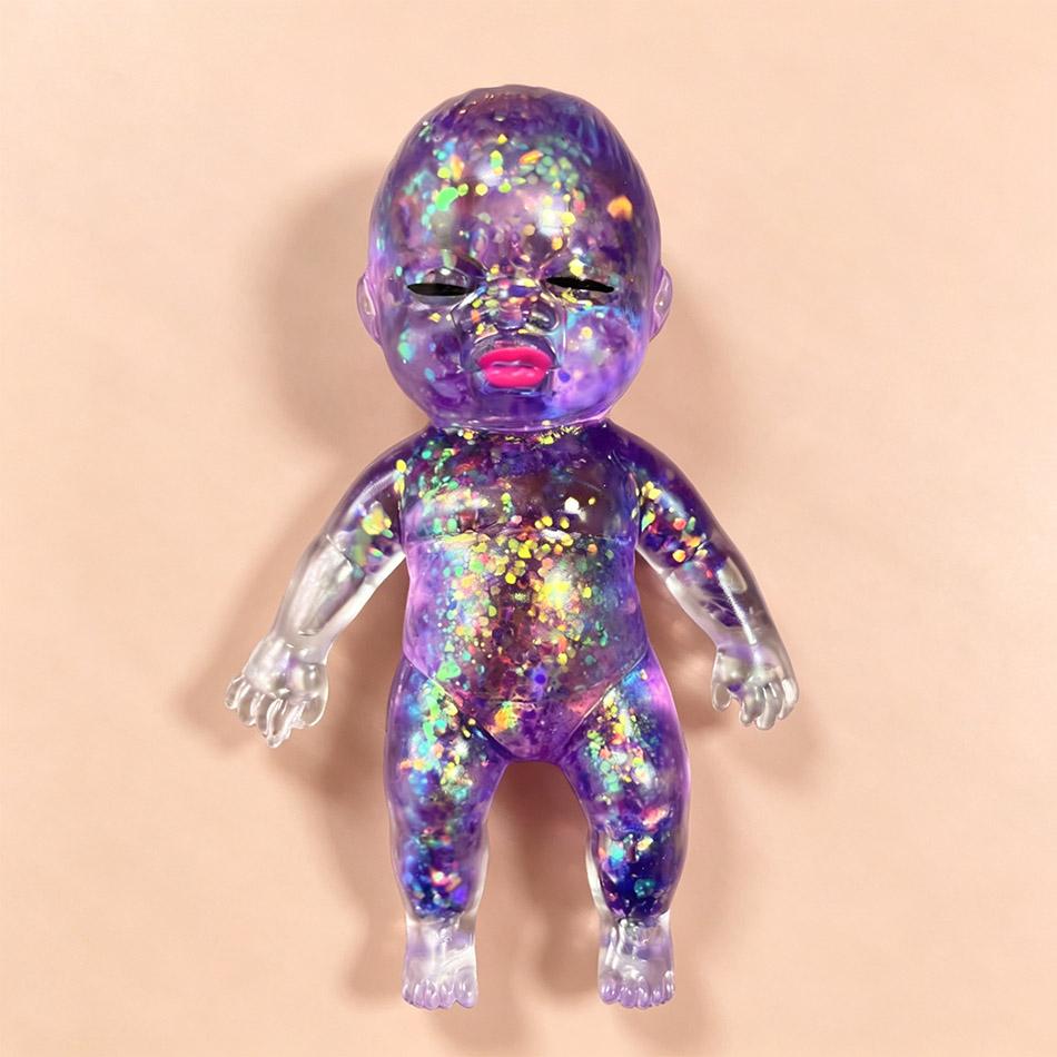 Top Verkoper Glitter Baby Squishy Speelgoed Langzame Terugslag Fidget Speelgoed Stressverlichting Zacht Knijpspeelgoed Creatief Cadeau voor Kinderen Volwassenen