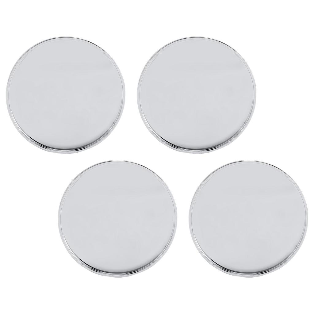 4pcs Wheel Center Caps Excellent Sealing Exquisite ABS Snap On Wheel Center Hub Cap Cover 69mm Outer Diameter for