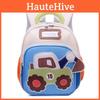 Preschool Kids Carshaped Backpack With Arcshaped Shoulder Straps For Comfortable Wear