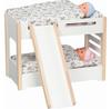 Goki Doll Furniture Bunk Bed with Slide for Dolls 51451