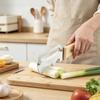 2-in-1 Kitchen Multifunctional Cutter: Scallion Slicer, Shredder, Peeler & Bottle Opener with Wooden Handle