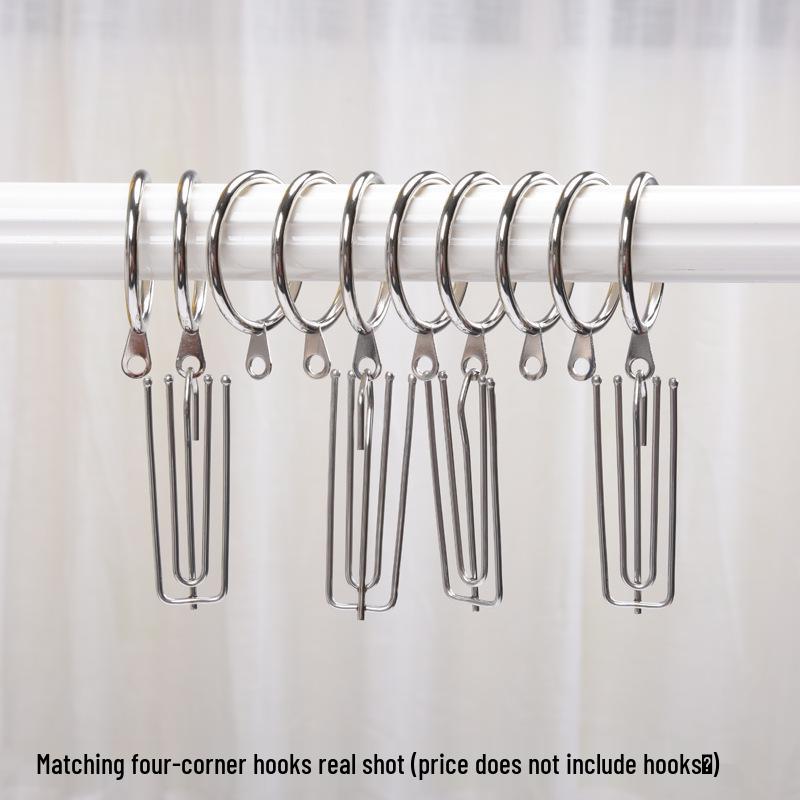 Inel metalic pentru perdea transfrontalier cu ochiuri - Accesorii pentru perdea romană