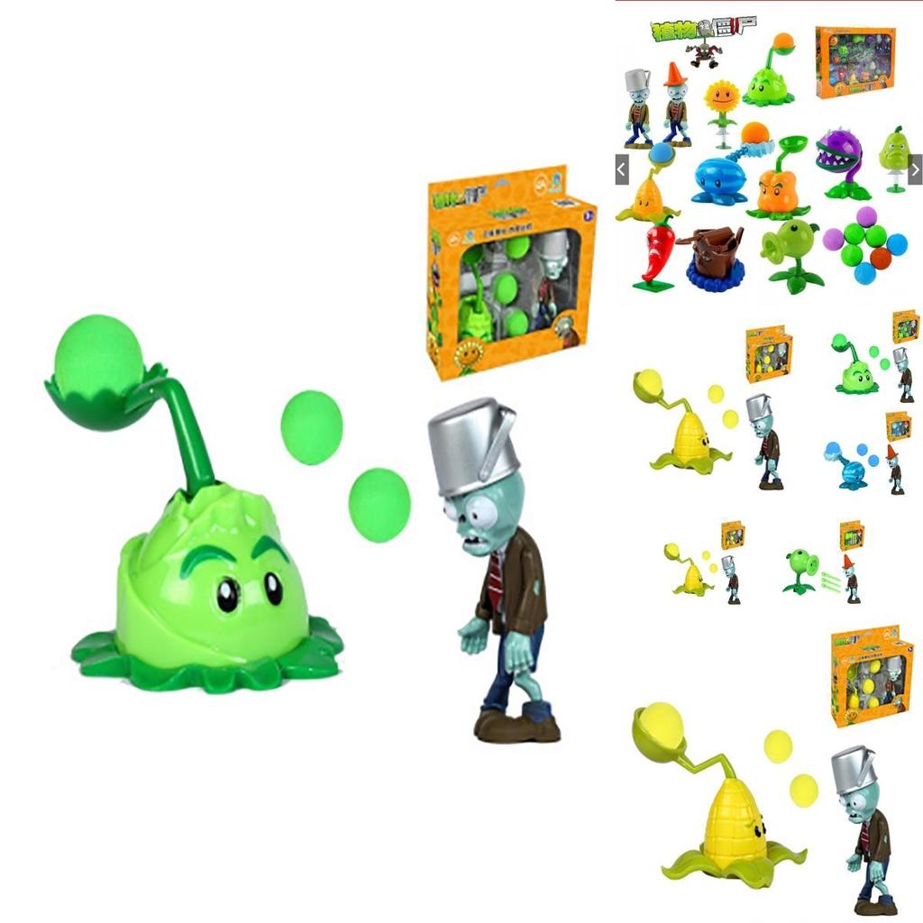 Engaging Plants Vs Zombies Toy Set Featuring Colorful Mini Action Figures For Kids