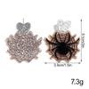 Gotische Spinnennetz Acryl Halloween Ohrringe für Damen 2025 Horror Bunter Anhänger Ohrring Kreativer Party Schmuck Geschenke