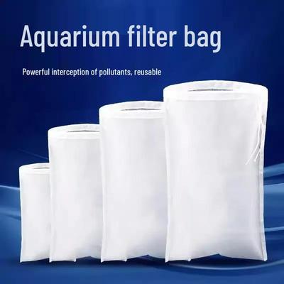 Nylon Netz Aquarium Filterbeutel zur Wasserreinigung und gegen Überlauf
