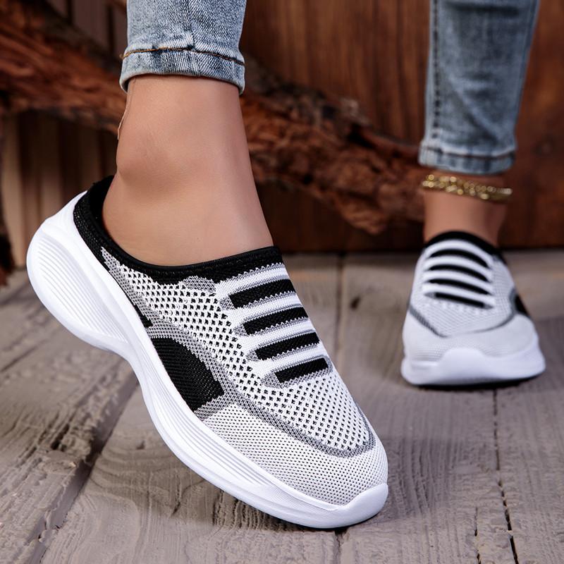 Women casual shoes in large size lightweight and breathable walking shoes women slippers comfortable and easy to step on