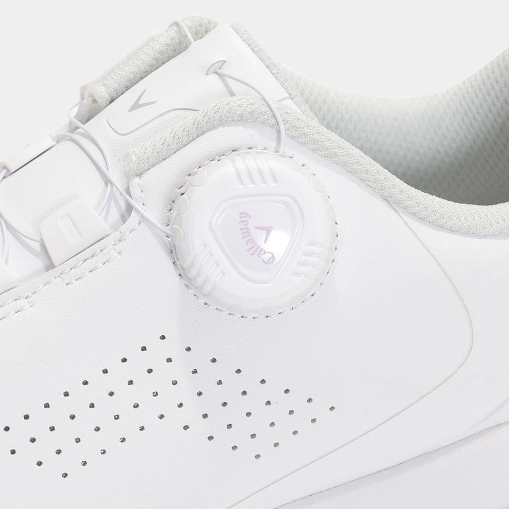 Callaway Footwear AEROSPORTS WM Golf Shoes C24996230 x Size cm Women's (Spike Dial) / 1031_White Silver, 24.5