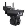 Solar Outdoor Camera Water Proof Motion Detection Low Power Consumption Double Lens 360 Degrees  View 4G Wireless