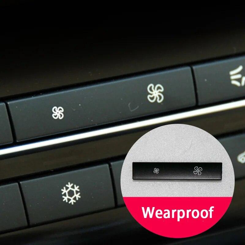 Buton de control al ventilatorului auto, capac de schimb, piese de protecție împotriva vântului, accesorii pentru aer condiționat, pentru BMW F10 F11 F01 F02