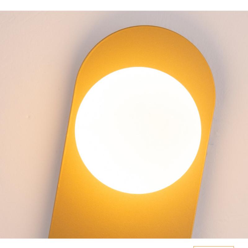 Moderne LED Wandleuchten mit G9 Leuchtmittel für Schlafzimmer Wohnzimmer Nachttisch Wandleuchte LED Wandleuchte mit Glaskugel für Hintergrund