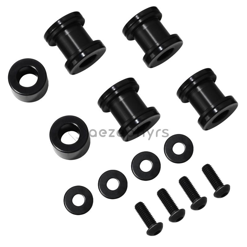 Detachables 4 Point Docking Hardware Kit Motorcycle Sissy Bar Backrest Luggage Rack For Harley Touring Electra Glide Road King