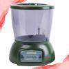 Automatic Fish Feeder Durable Tank Feeder LCD Display Feeder Timing Ration Feeder for Fish Pond Fish Tank Aquarium (Without