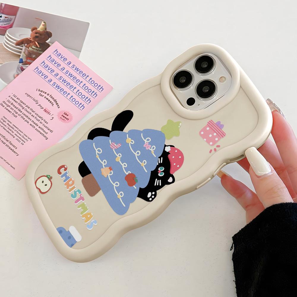 Mobile Phone Cases for iPhone 11 13 XR 15 Pro Max 12 14 Pro Max Case iPhone 16 7 Plus 8 Plus XS Max 15 Plus Macaron Cartoon Cute Anti-fall Waterproof