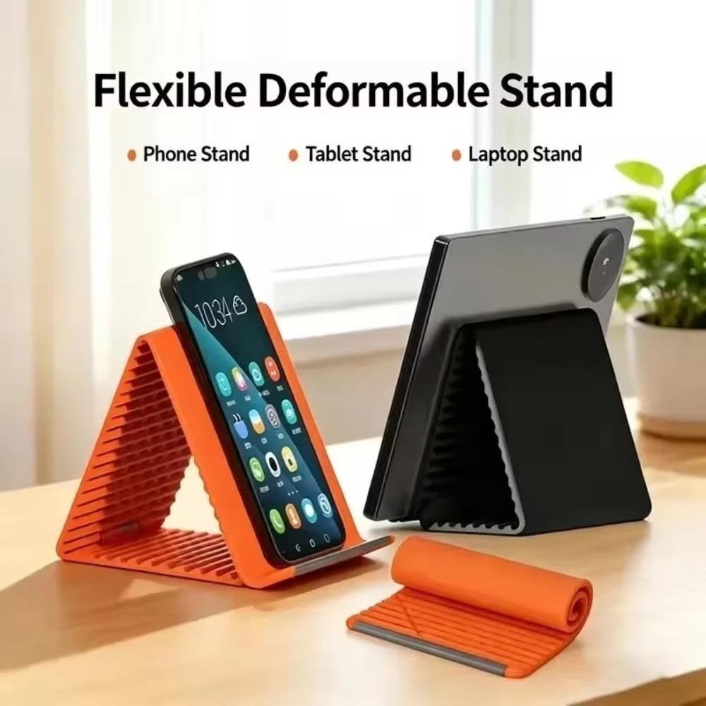 Durable Mobile Phone Stand Non-Slip Desktop Tablet Holder Adjustable Desk Stand Desktop Use