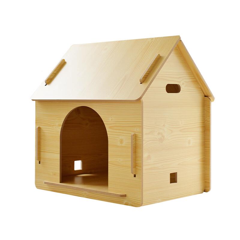 ZISIZ Wooden Pet House & Crate
