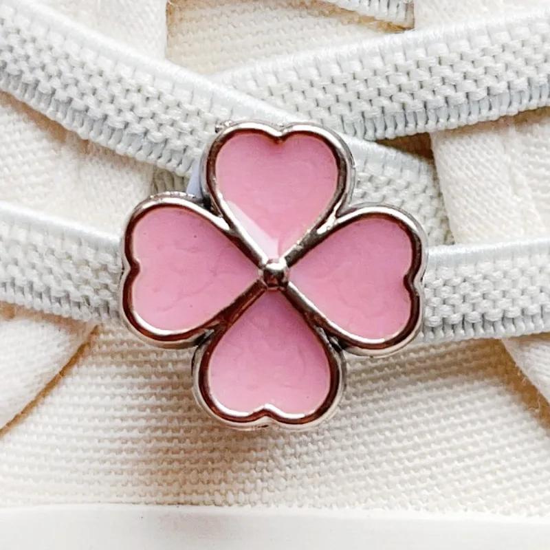 1Pcs Pink Shoelace Charm Buckle for Girls DIY Fashion Sneaker Accessories Shoe Laces Charms Decorations