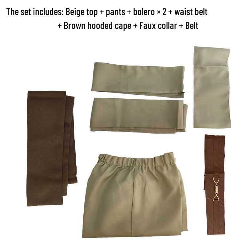 Anakin Jedi Cape Cloak Cosplay Costume Set - In Stock