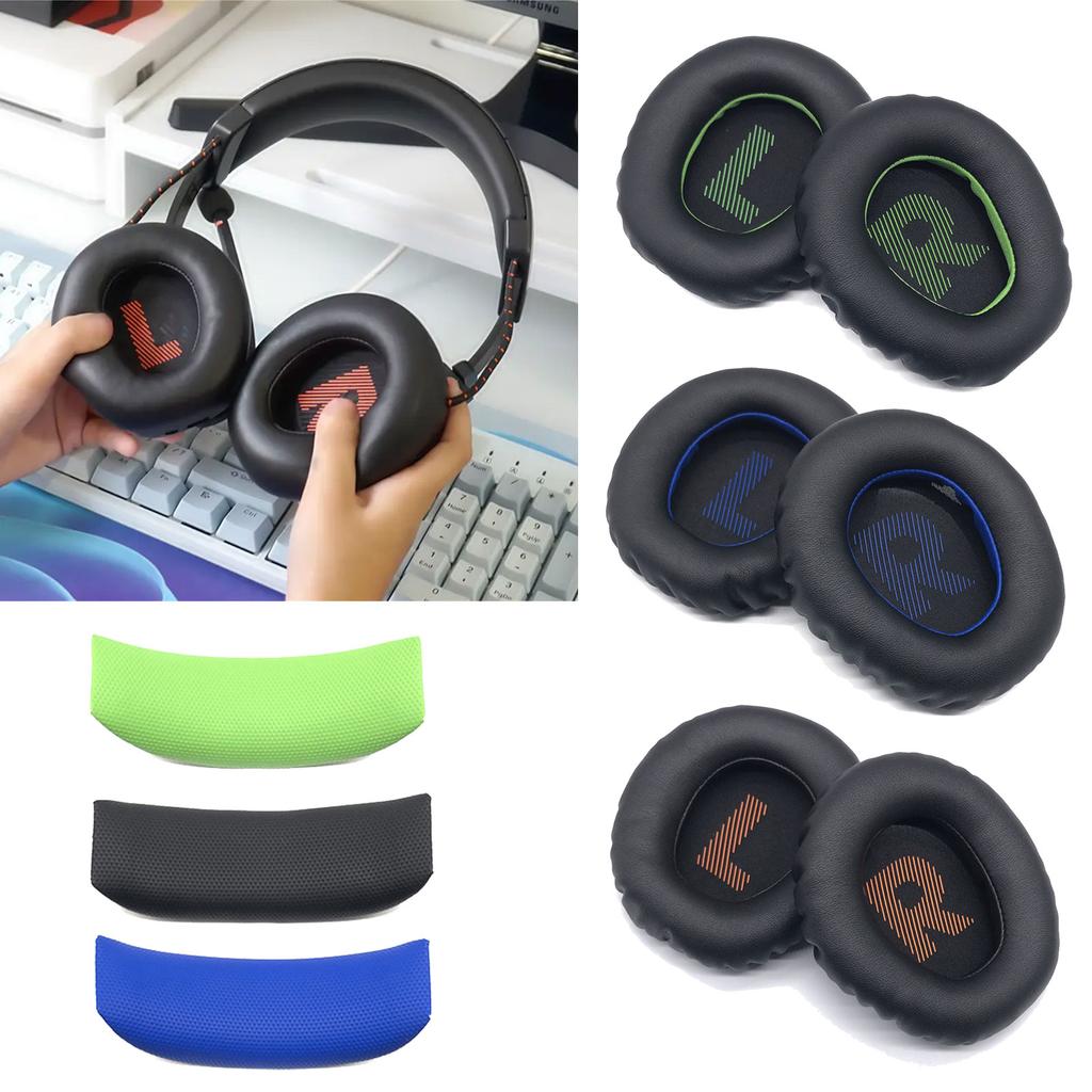 Replacement Foam Ear Pads Cushions Cover Headband for 350 360 Headphone Earmuff Headsets Sleeve