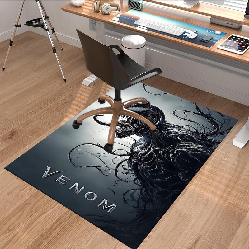 1pc Venom Cityscape Carpet for Playroom Bedroom Living Room Sofa Home Decor,kids Game Area Rug Non-slip Floor Mat Y82660