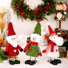 Desktop Decoration Christmas Figurine Santa Claus Snowman Santa Claus Decoration Elk Atmosphere Decorative Item, Christmas Gift