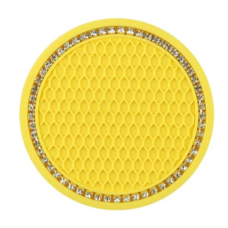 Car Auto Cup Holder Anti Slip Insert Coasters Pads Interior Accessories Universal Fits Perfectly For Most Cups