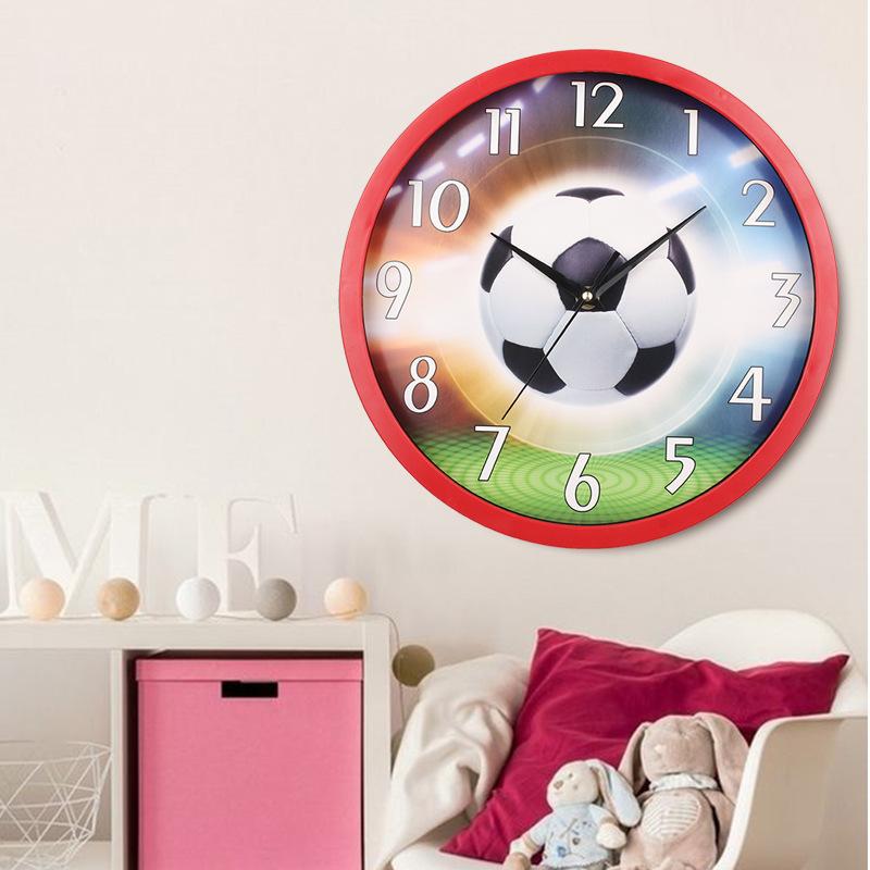 Moderne modische Wanduhr Wohnzimmer Schlafzimmer Wanduhr Leise Uhr Cartoon-Uhr Einfache kreative Quarzuhr