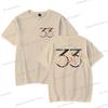 Clair Obscur Expedition 33 T-shirts pour Hommes et Femmes Unisexe Cadeau Parfait pour les Fans de Jeux Mode Décontractée Hauts Streetwear Gamer Vêtements d'Été