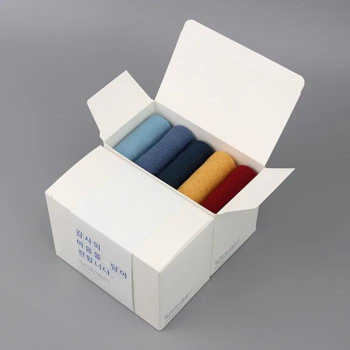 Unisex Ribbed Socks Gift Set L 5-Pack (6 Socks)