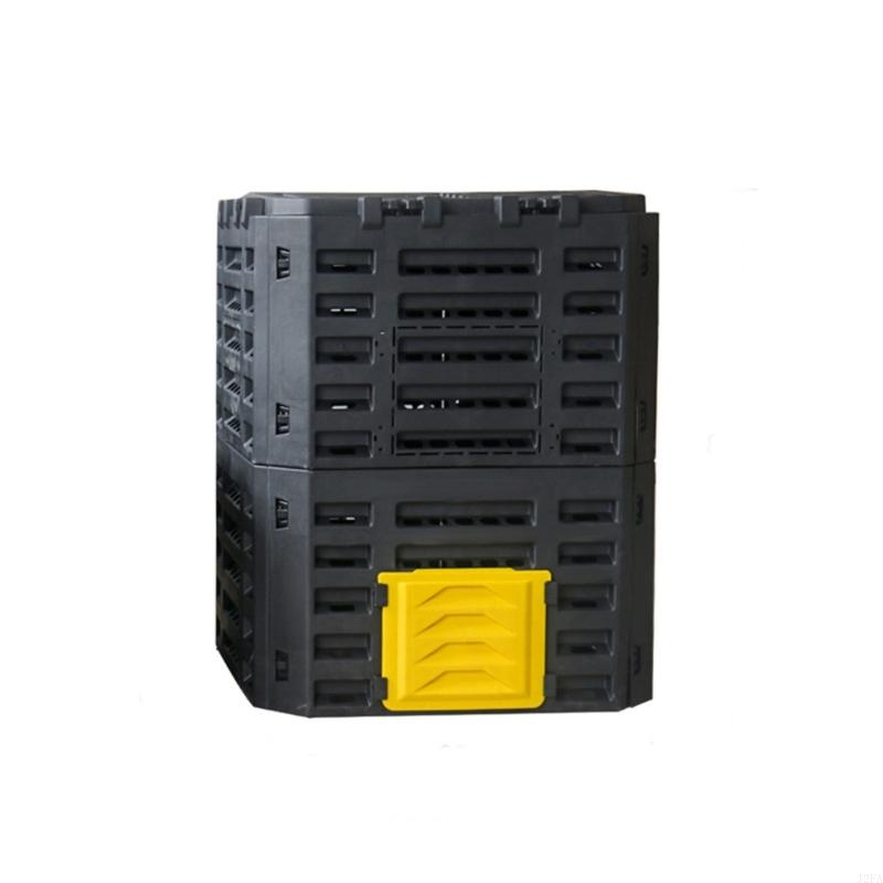 

Pack of 1 Spacious Garden Compost Container Reducing Fermentation Frequency While Handling Daily Scraps Efficiently жовтий