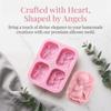 Angel Pattern Silicone Baking Mold Silicone DIY Mold Cooking Tool Baking Cake Mold  Ice Cube Trays