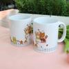 Ic607-Tasse Design 2p-Animal Tea Time