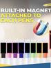 8/24pcs Colored Dry Erase Marker Pen Set with Magnetic & Eraser - Assorted Colors Whiteboard Pens for Classroom Office School