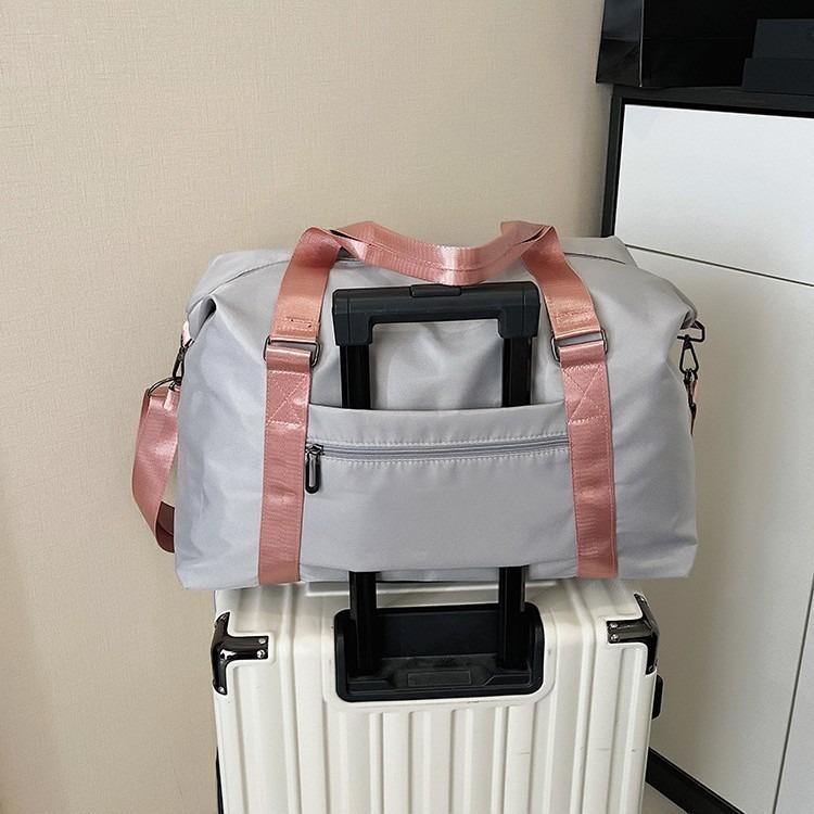 New model of dry and wet separation luggage bag, short-distance portable waterproof gym bag, yoga bag, large-capacity travel bag for women