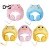 Baby Shower Cap Safe Silicone Protection Bath Cap Soft Visor Hat Cartoon Shape Adjustable Strap Waterproof Shampoo Hat