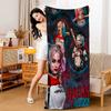H-HarleyS Cool Q-Quinn Beach Towel Cartoon Cute Summer Kids Large Bath Pool Beach Towel Microfiber Absorbent For Swimming Travel