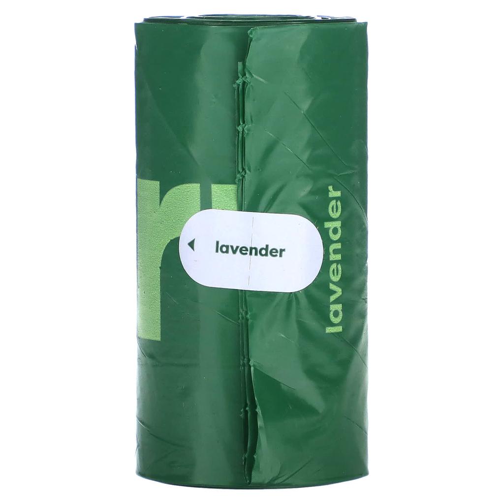 Dog Poop Bags, Lavender Scent, 120 Sheets, 8 Refill Rolls