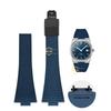 CTS Fluororubber dirželis Tissot PRX serijos Super Player laikrodžiams 35mm 40mm Greito atsegimo spyruoklinė sagtelė FKM laikrodžio dirželis 11mm 12mm