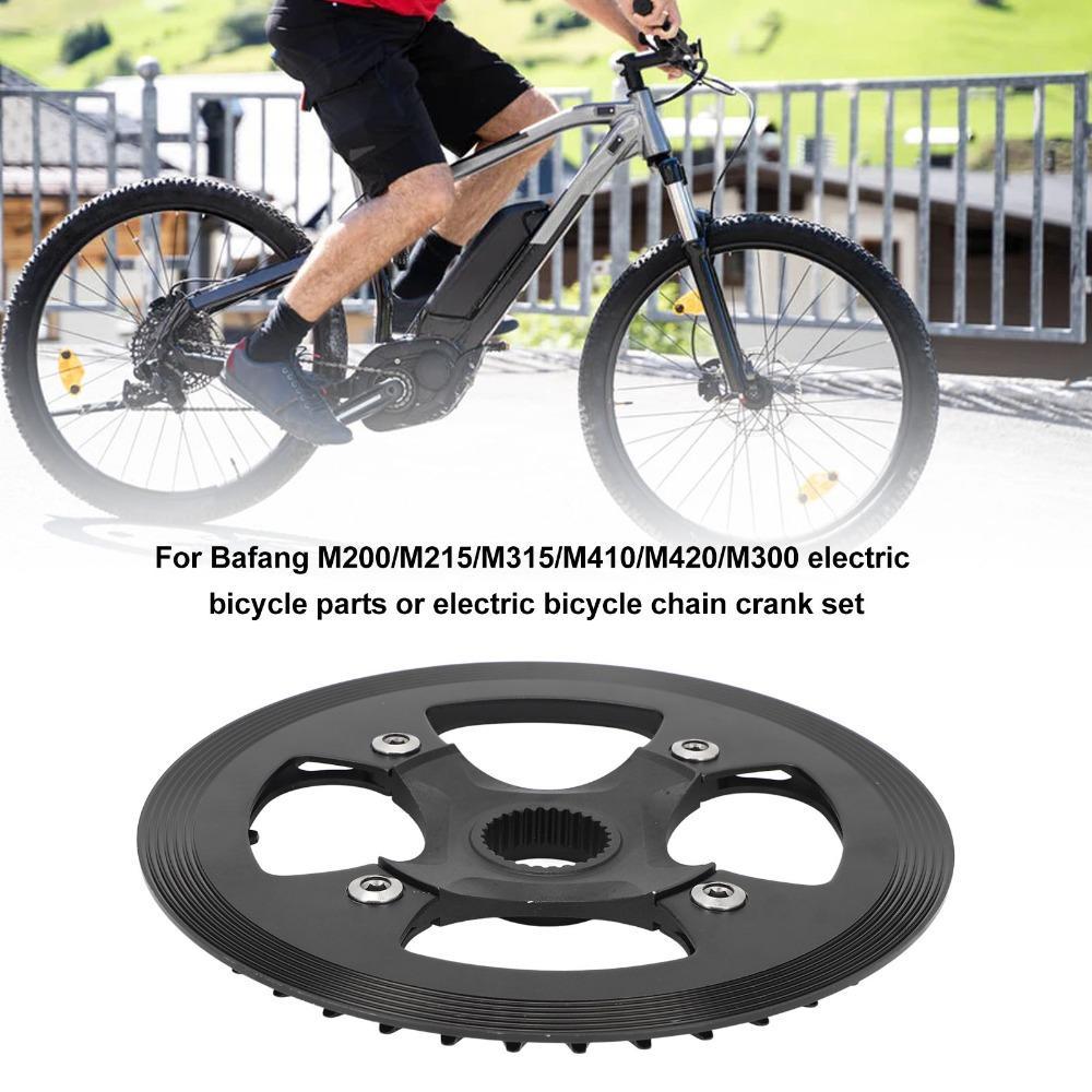42T E-Bike Chainring Chainring Wheel for Bafang M400/M300/M200/M215/M410/M315 For Mid Drive Motor