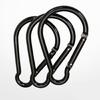 Camping Hiking Carabiner Clip with Spring Snap Lock Aluminum Alloys Carabiner Keychain Hook Clip Spring Link Carabiner