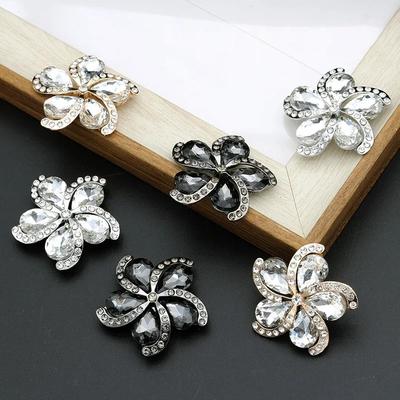 1pcs High-class Decor Metal Buttons For Clothes Fur Coat Cardigan Sweater Sew Needlework