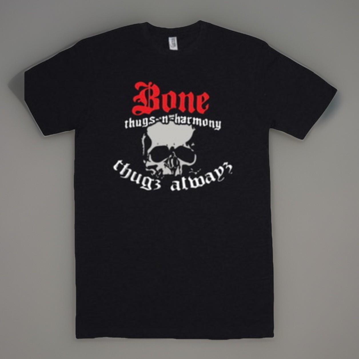 Bone Thugs N Harmony Thug Always New 2025 Skull Men s T-shirt Tee S разноцветный