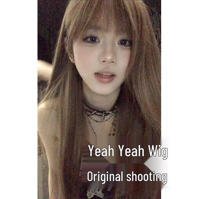 Yay Wig Women's Long Straight Light Brown Lolita-Style Full Wig