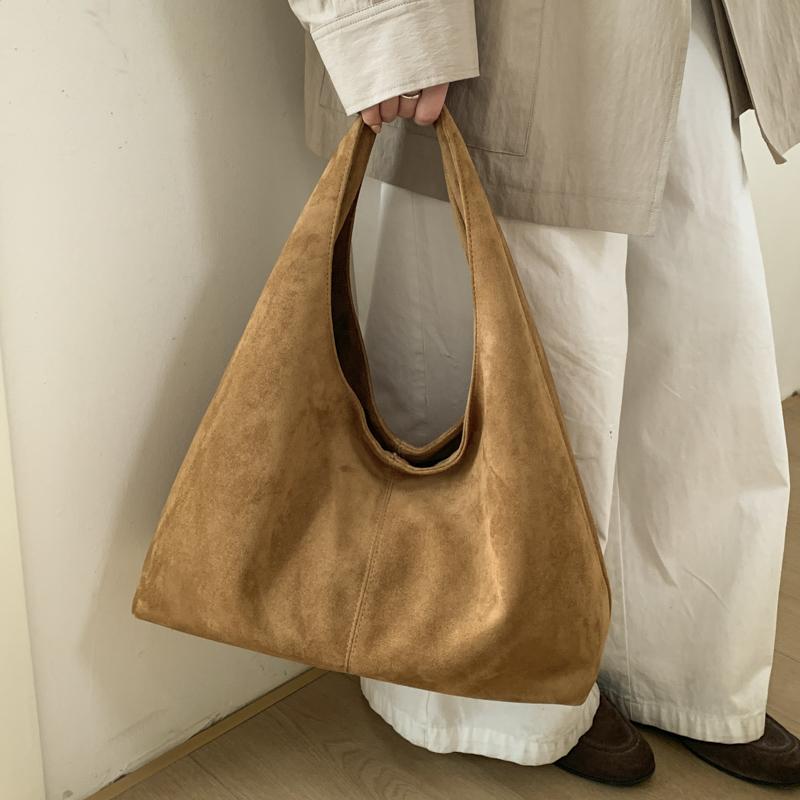 Vintage Underarm Bag Women's Commuter Shoulder Bag Large Capacity Tote Bag