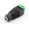 Free Wiring DC Monitor Plug Female Terminal Connector 12V Lamp Power Adapter