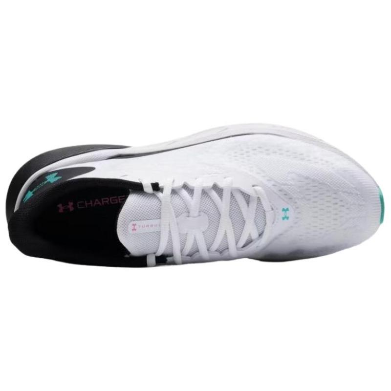 Under Armour Turbulence 3 Lightweight Cushioned Running Shoes Men White Black 6006717-101