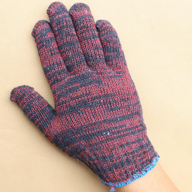 Breathable Wear-Resistant Cotton Work Gloves