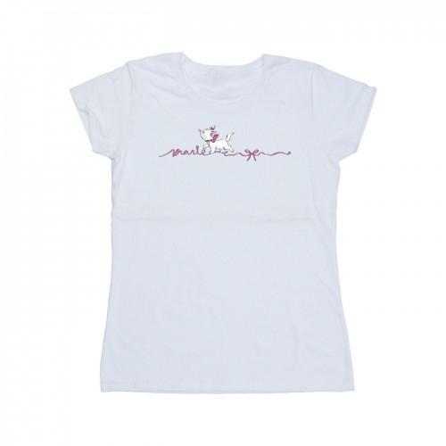 The Aristocats Womens/Ladies Marie Ribbon Cotton T-Shirt
